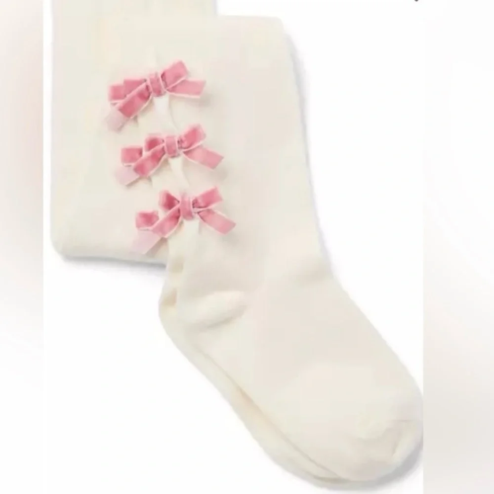 Janie and Jack Bow Tight-2 pairs